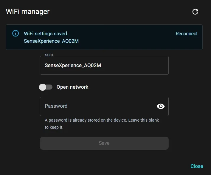 Wi-Fi manager