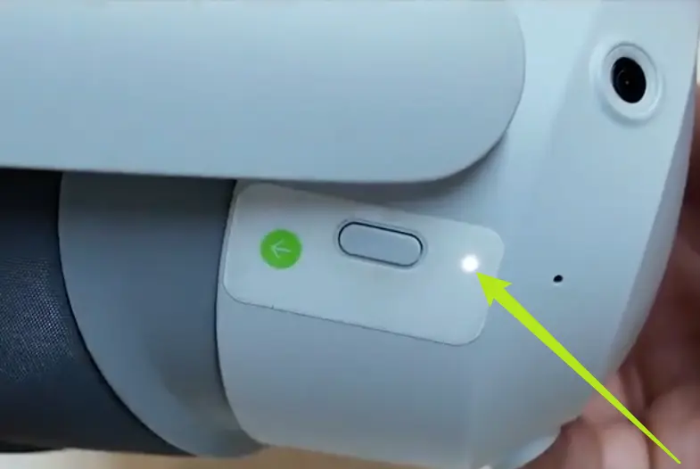 VR indicator on