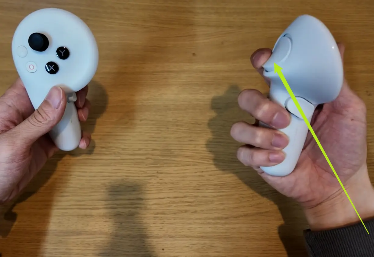 Controller ray operation