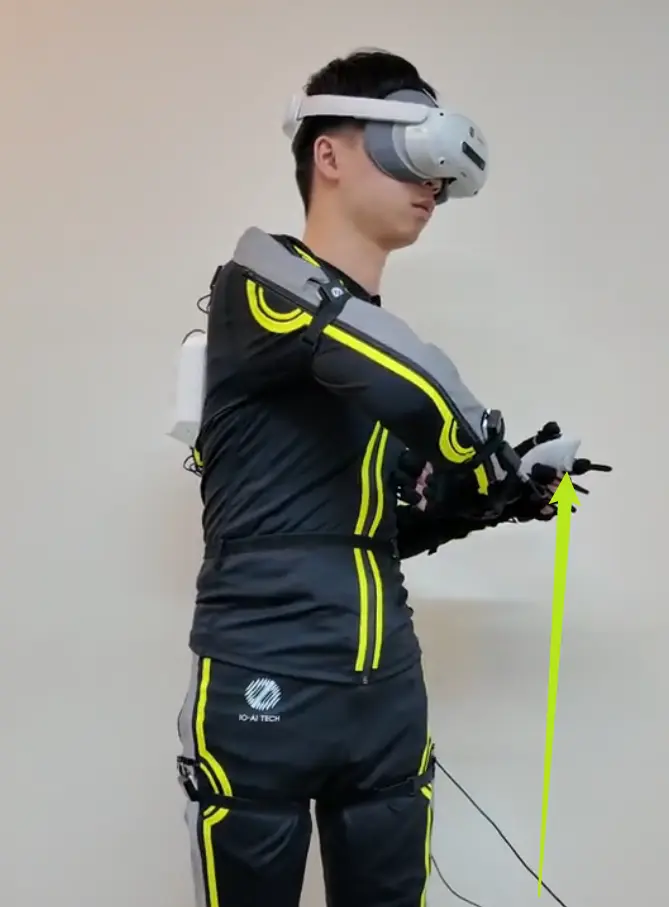 CALIB VR HEAD button