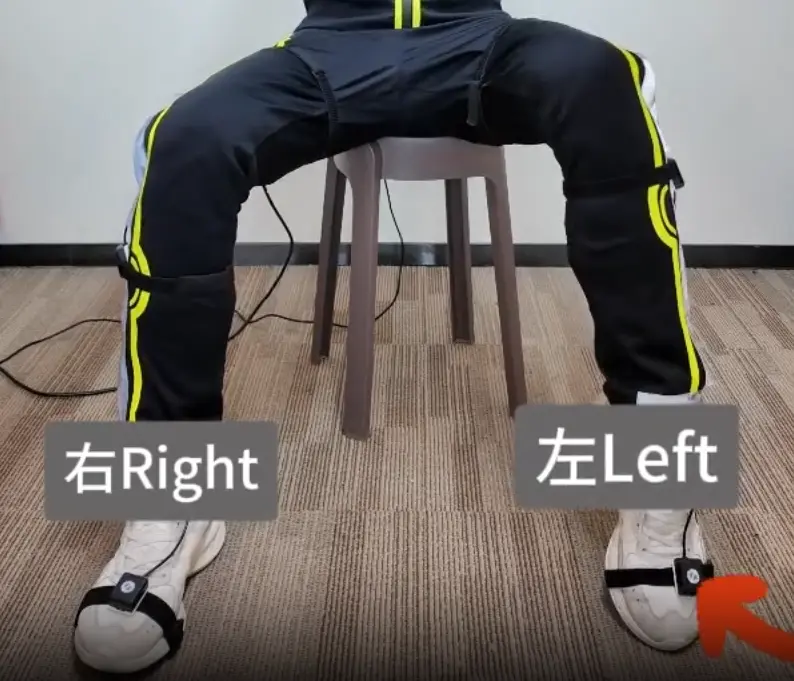 Pro left heel forward