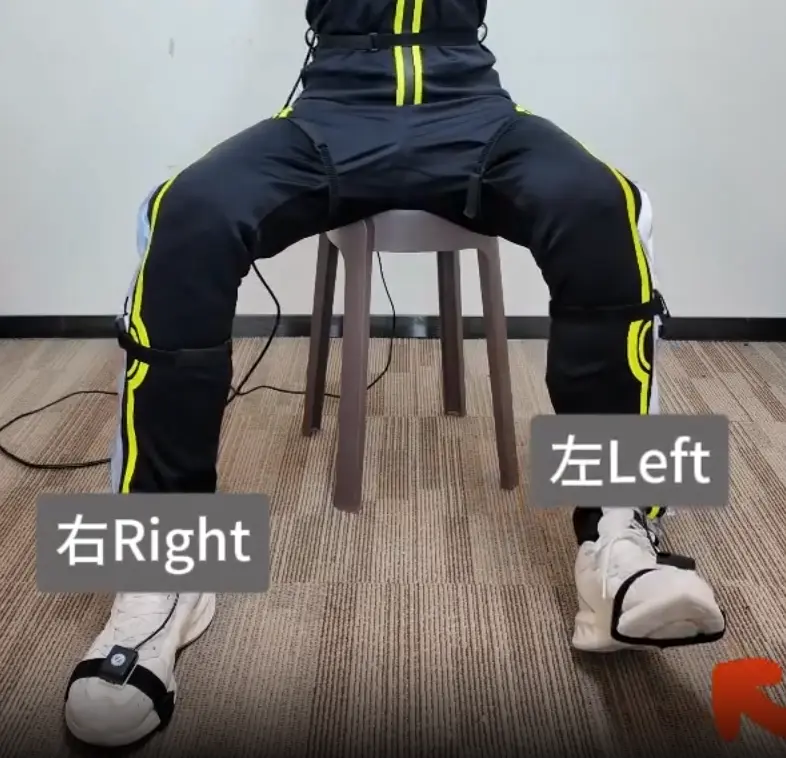 Pro left toe back